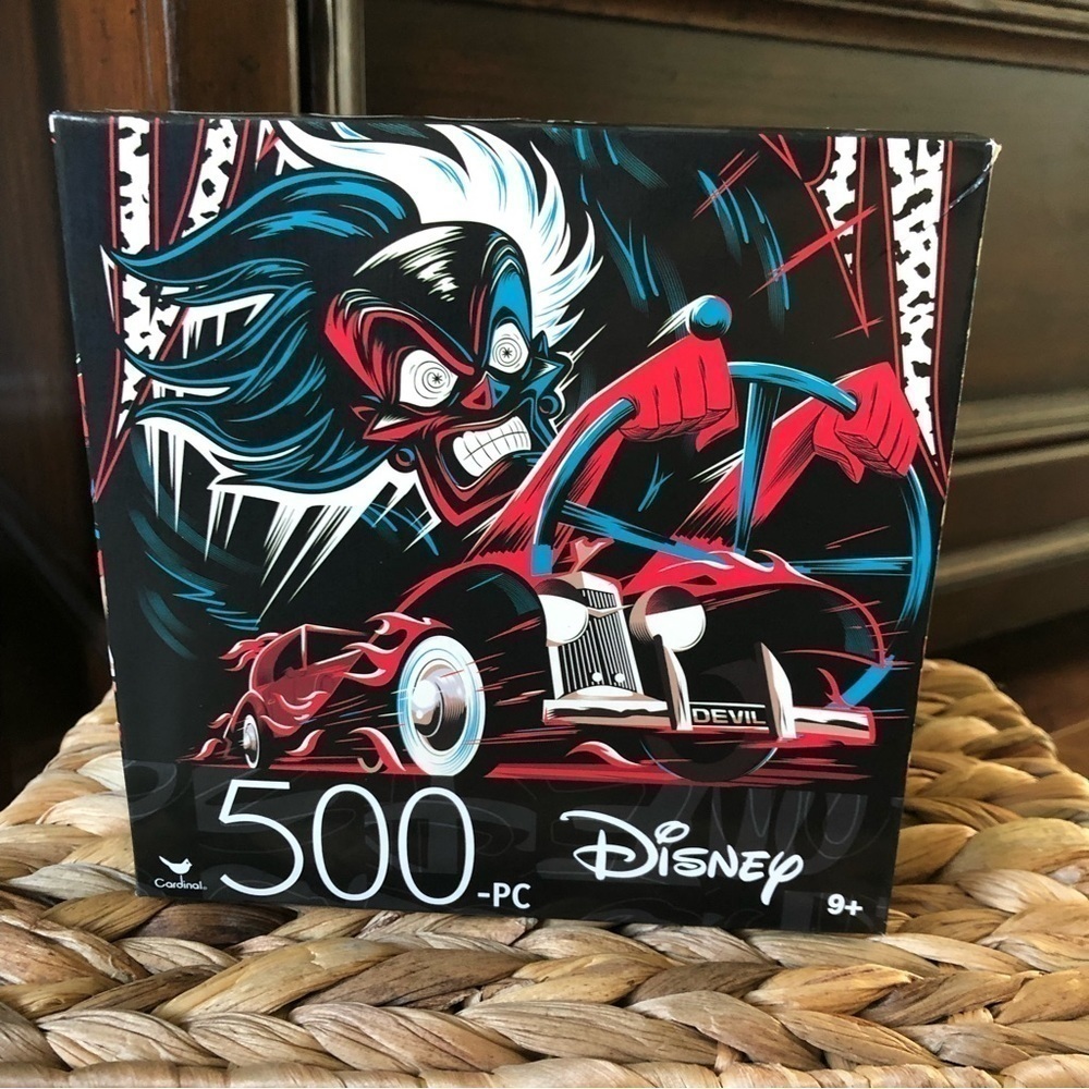 Disney 101 Dalmatians Cruella De Vil Speed Demon 500pc. Puzzle